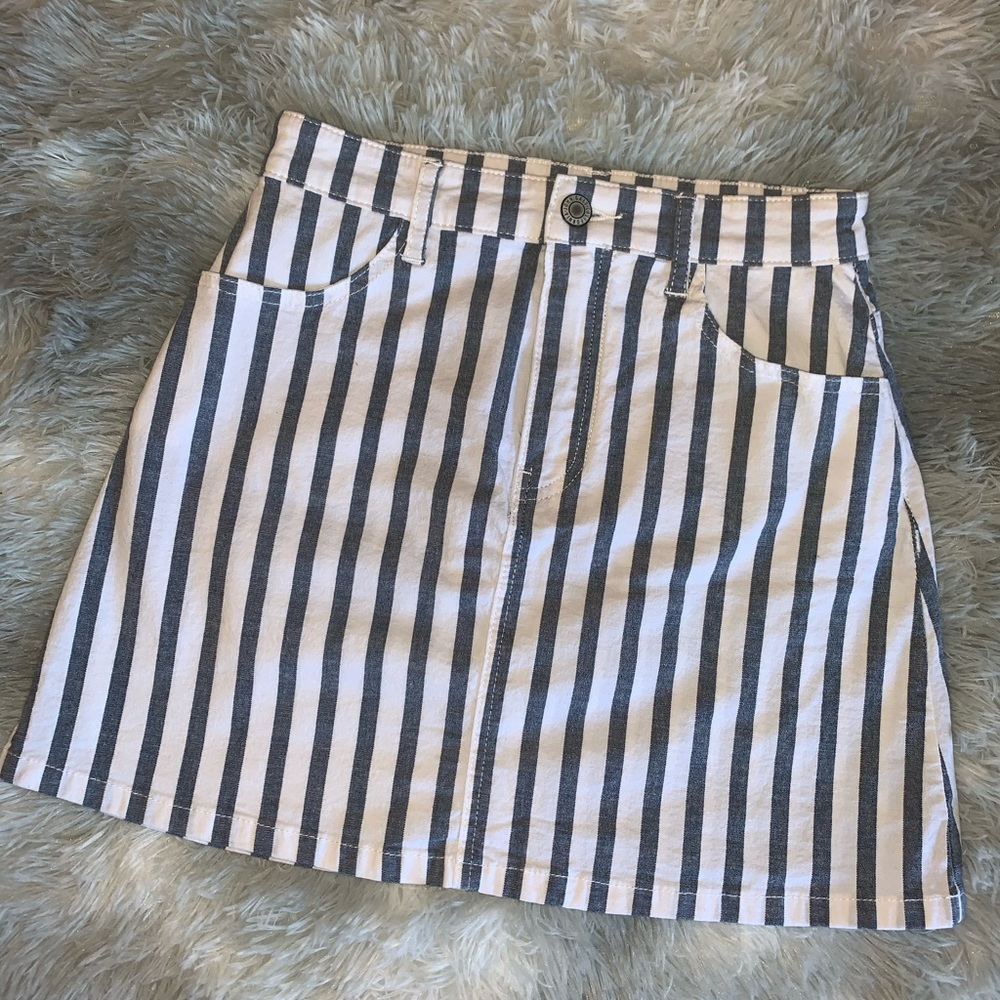 Brandy Melville Striped Skirt